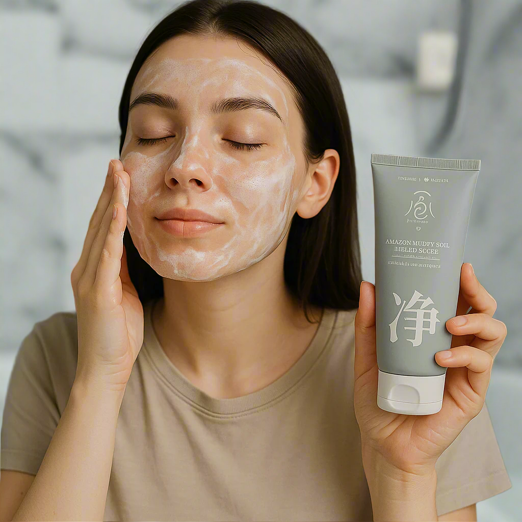 Amazon White Clay & Amino Acid Face Wash – Deep Cleansing & Oil Control Cleanser (20ml)