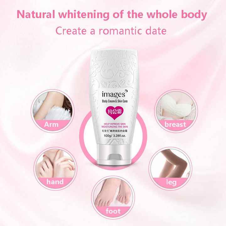 Valentine Body Brightening Cream – Instant Whitening & Moisturizing Body Makeup (100g)