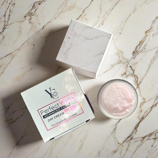 Perfect White Fairness Day Cream with SPF 15 – Brightening & Sun Protection (50g)
