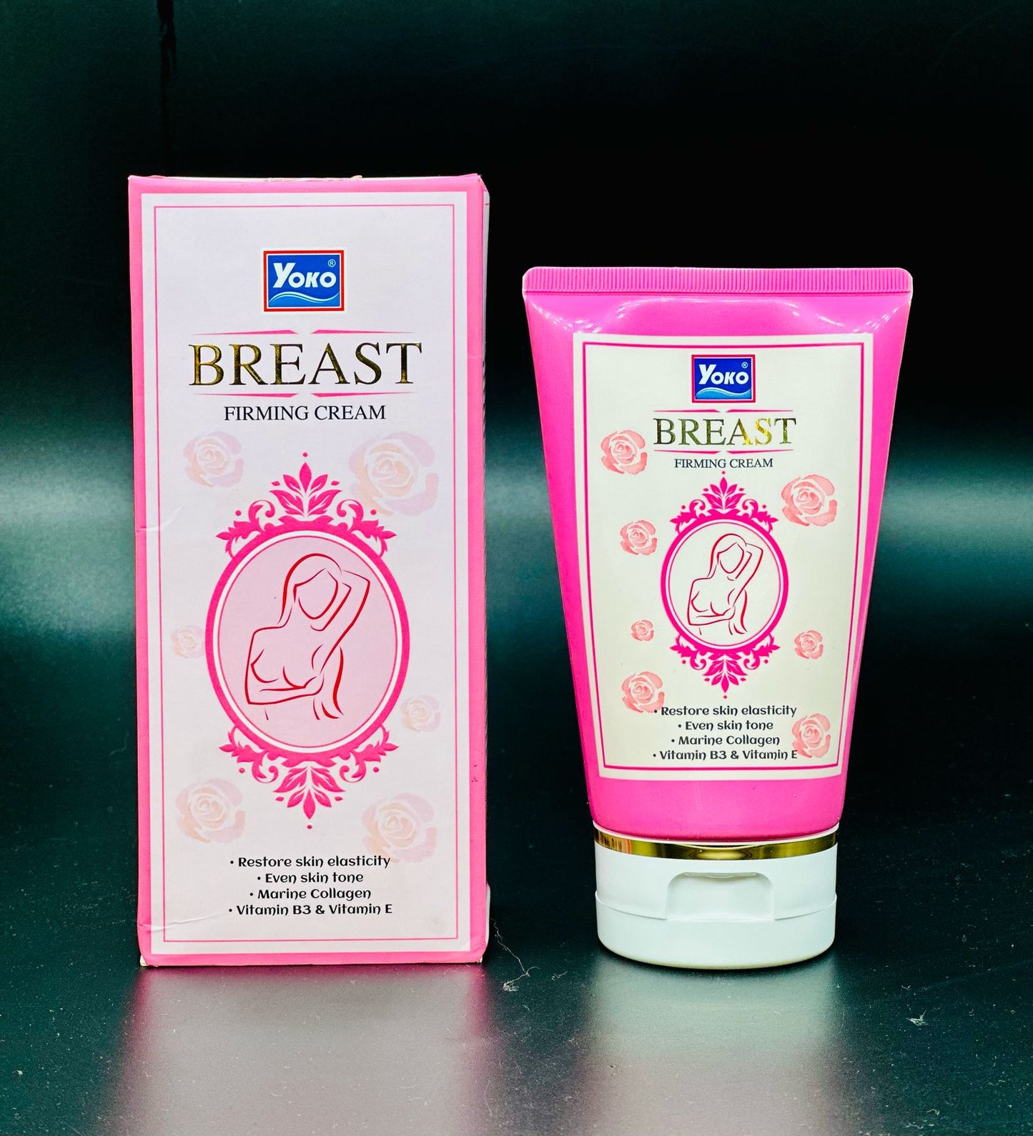Breast Firming Cream – Enhances Elasticity, Lifts & Nourishes with Marine Collagen (100g)