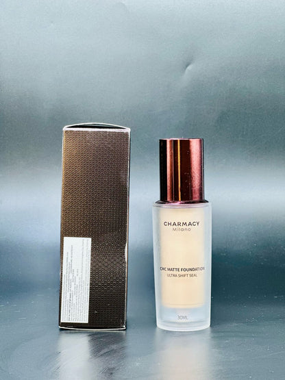 Matte Finish Premium Foundation - Oil Control & Full Coverage - Long Wear (30ml)