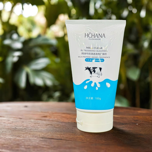 Milk Protein & Amino Acid Cleanser – Gentle Refreshing Face Wash for Soft, Hydrated Skin (100g)