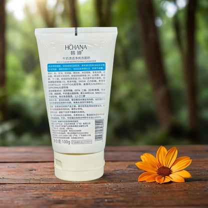 Milk Protein & Amino Acid Cleanser – Gentle Refreshing Face Wash for Soft, Hydrated Skin (100g)
