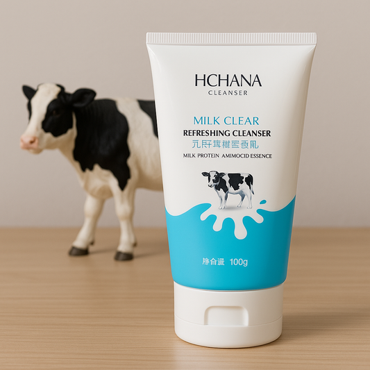 Milk Protein & Amino Acid Cleanser – Gentle Refreshing Face Wash for Soft, Hydrated Skin (100g)