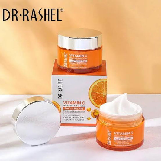 Vitamin C Brightening & Anti-Aging Day Cream with Niacinamide – Skin Tone Corrector & Hydration Boost (50g)