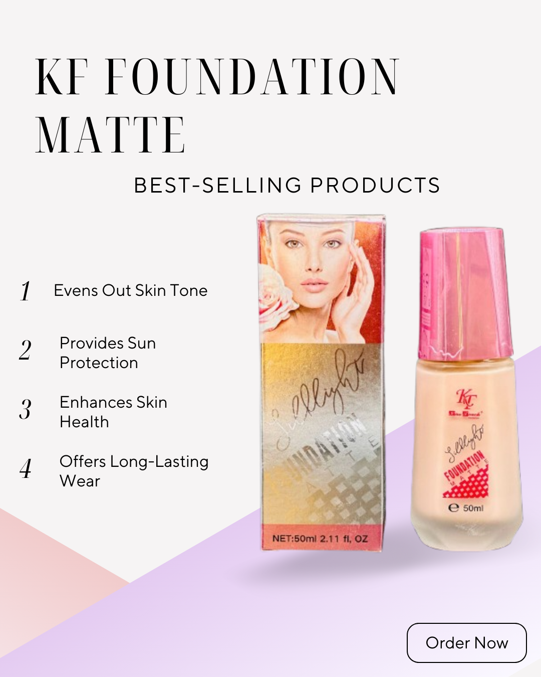 Hydrating Silicone-Based Makeup Primer – Smoothing & Pore-Blurring Face Base (50ml)