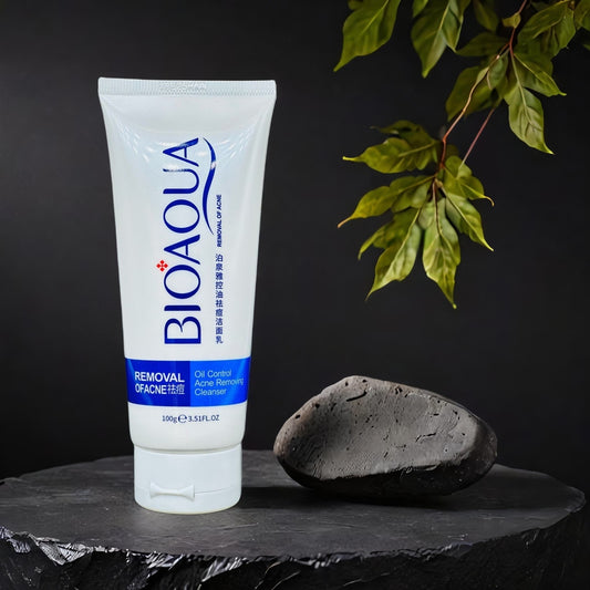 BIOAQUA Acne Removal Face Wash – Oil Control & Deep Cleansing Cleanser (100g)