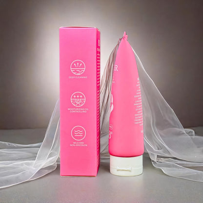 BOB Rose Facial Cleanser – Gentle, Non-Irritating Formula for All Skin Types (100g)