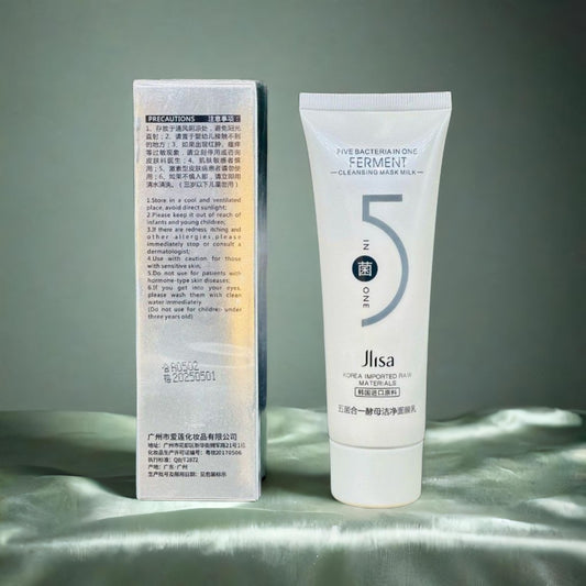 5-Ferment Probiotic Clay Mask – Deep Pore Cleansing & Purifying Mask (80g)
