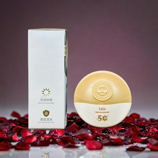 Kulio Brightening Sunscreen – SPF50+ PA+++ Lightweight & Non-Greasy Face Sunblock