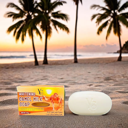 Whitening Camel Milk Soap – Skin Repair & Glow – Vitamin Enriched (130g)