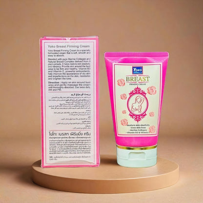 Breast Firming Cream – Enhances Elasticity, Lifts & Nourishes with Marine Collagen (100g)