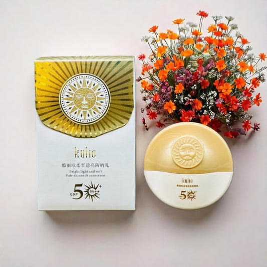 Kulio Brightening Sunscreen – SPF50+ PA+++ Lightweight & Non-Greasy Face Sunblock