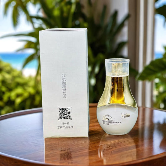 Kulio Moisturizing Sunscreen Foundation – SPF25 PA+ Lightweight Coverage with Sun Protection (35g)