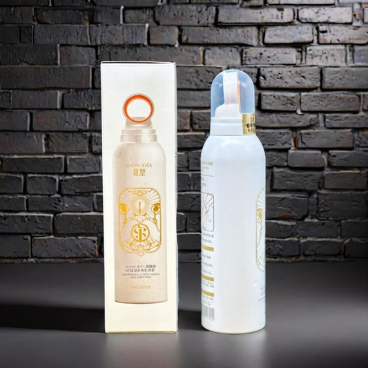 SHOW IDEA Niacinamide & Vitamin C Body Lotion Spray – Deep Hydration & Skin Brightening – 200ml
