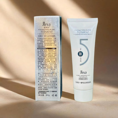 5-Ferment Probiotic Clay Mask – Deep Pore Cleansing & Purifying Mask (80g)
